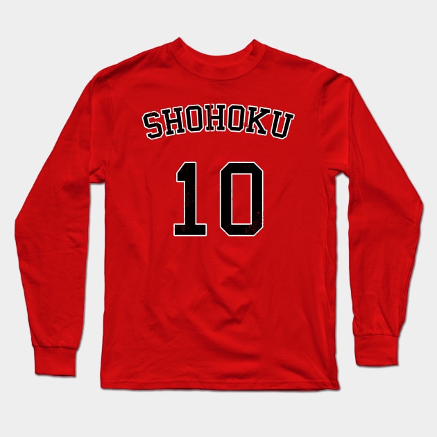 Vintage Shohoku Long Sleeve T-Shirt by nickbeta